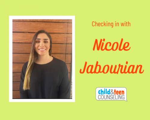 Nicole Jabourian poses and smiles
